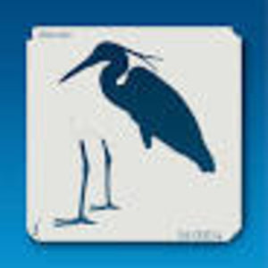 Medium Heron Stencil 54-00014