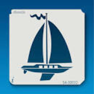 Medium Sailboat #2 Stencil 54-00010
