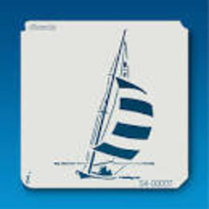 Medium Sailboat Stencil 54-00007
