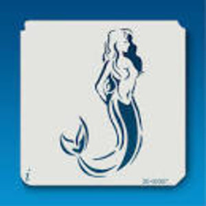 Medium Side Mermaid Stencil 26-00067