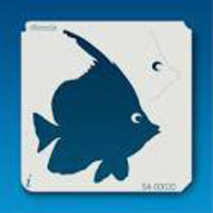 Medium Fish Profile Stencil 54-00030