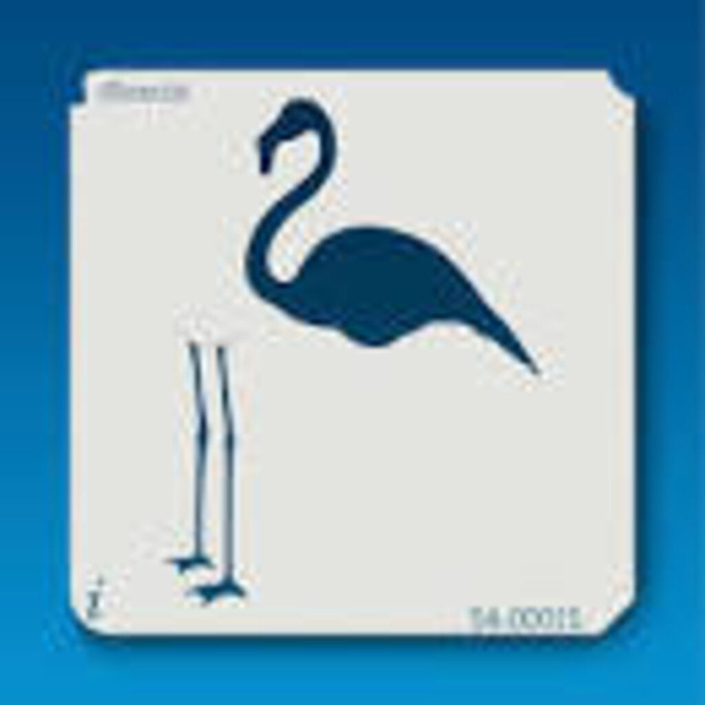 Medium Flamingo Profile Stencil 54-00015