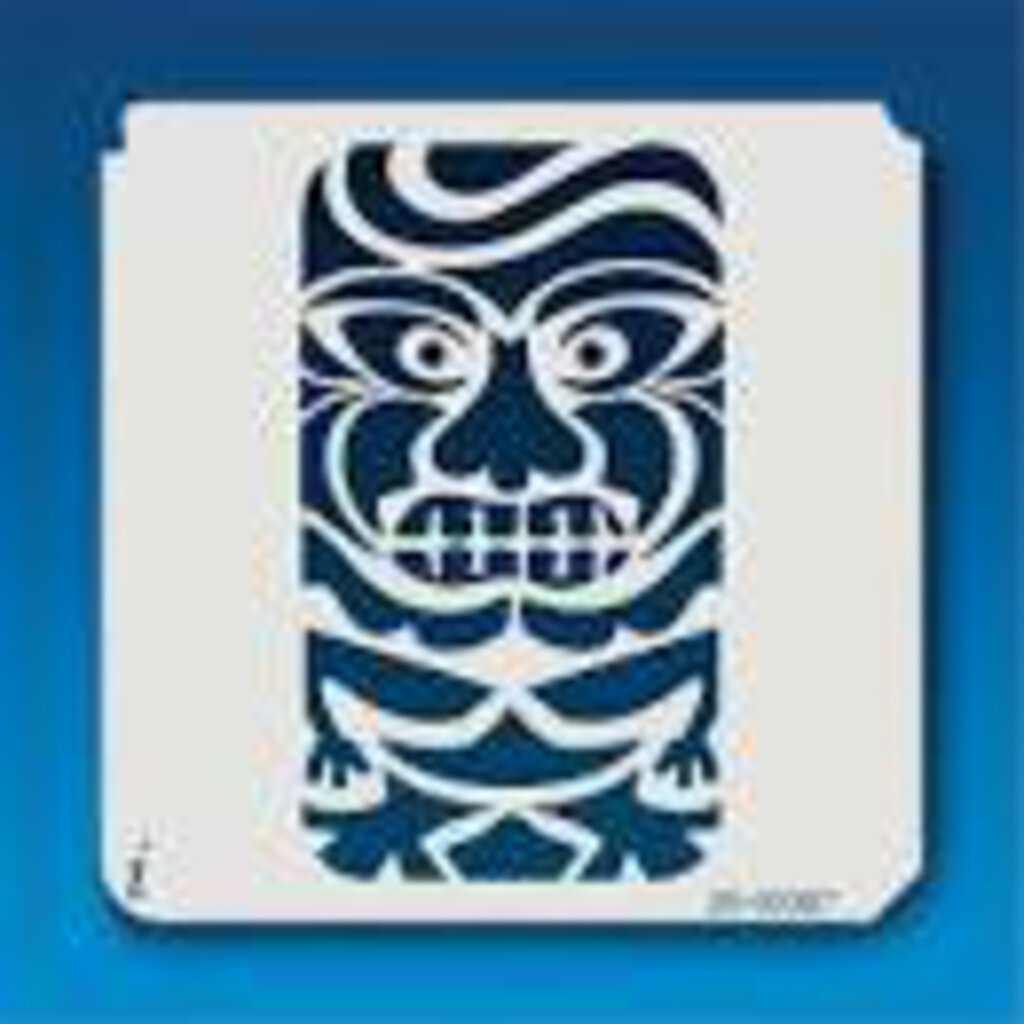 Large Tiki Man Stencil 26-00087