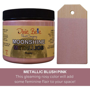 Dixie Belle Moonshine Metallics - Rozay - 16oz
