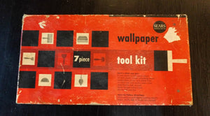 Vintage 7-Pc Sears Wallpaper Tool Kit