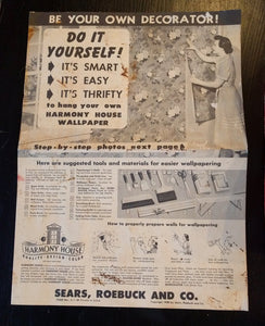 Vintage 7-Pc Sears Wallpaper Tool Kit