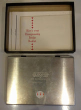 Load image into Gallery viewer, Vintage Auto Bridge Play Yourself Bridge Game
