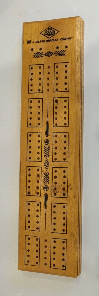 Vintage cribbage game buy board