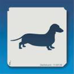 Small Dachshund Dog Stencil 11-00149