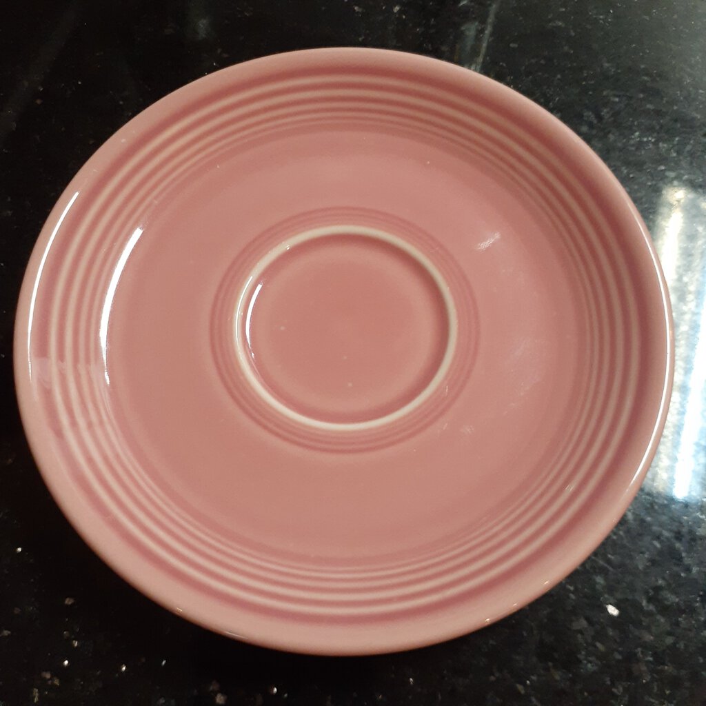 Fiesta Saucer - Rose