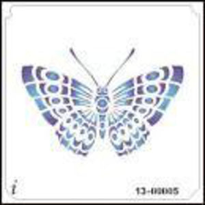 Small Detailed Butterfly Stencil 13-00005