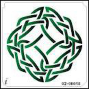 Small Celtic Knot Stencil 02-00018