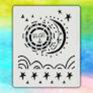 8x10 Night and Day Stencil KP810-002