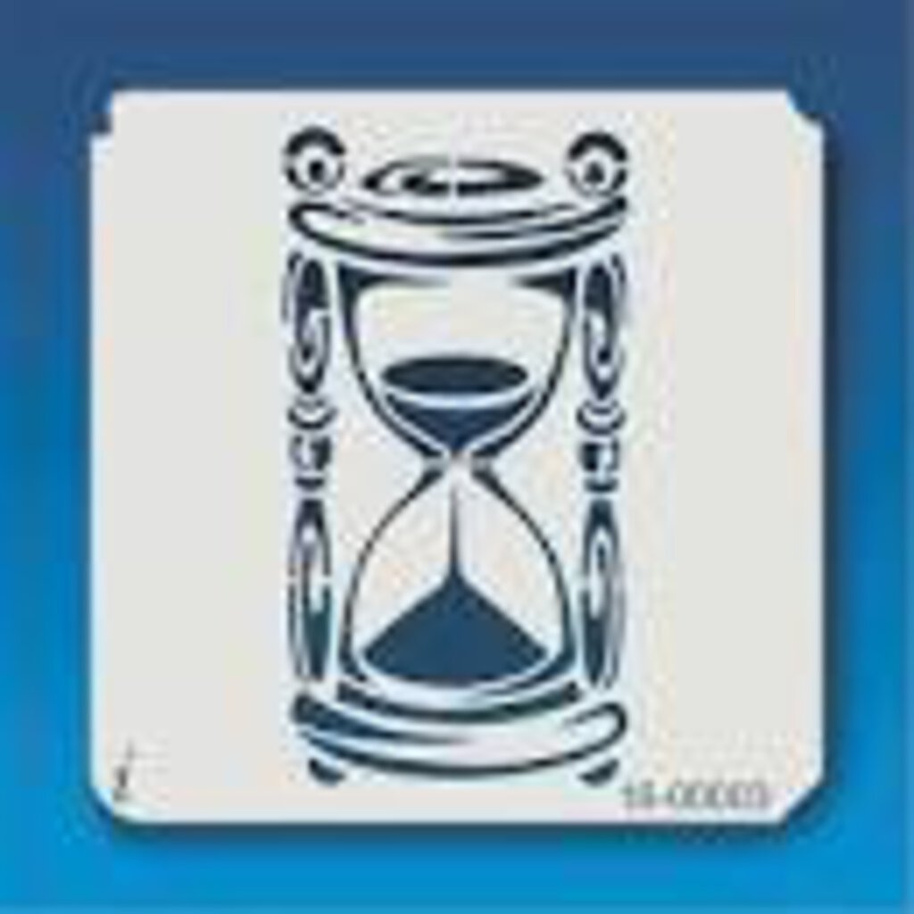 Medium Hourglass Stencil 16-00003