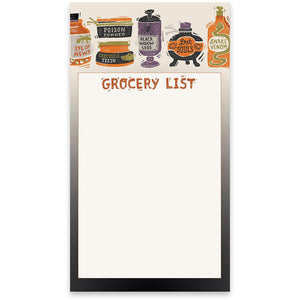 NEW Notepad Lg - Grocery List - 109302