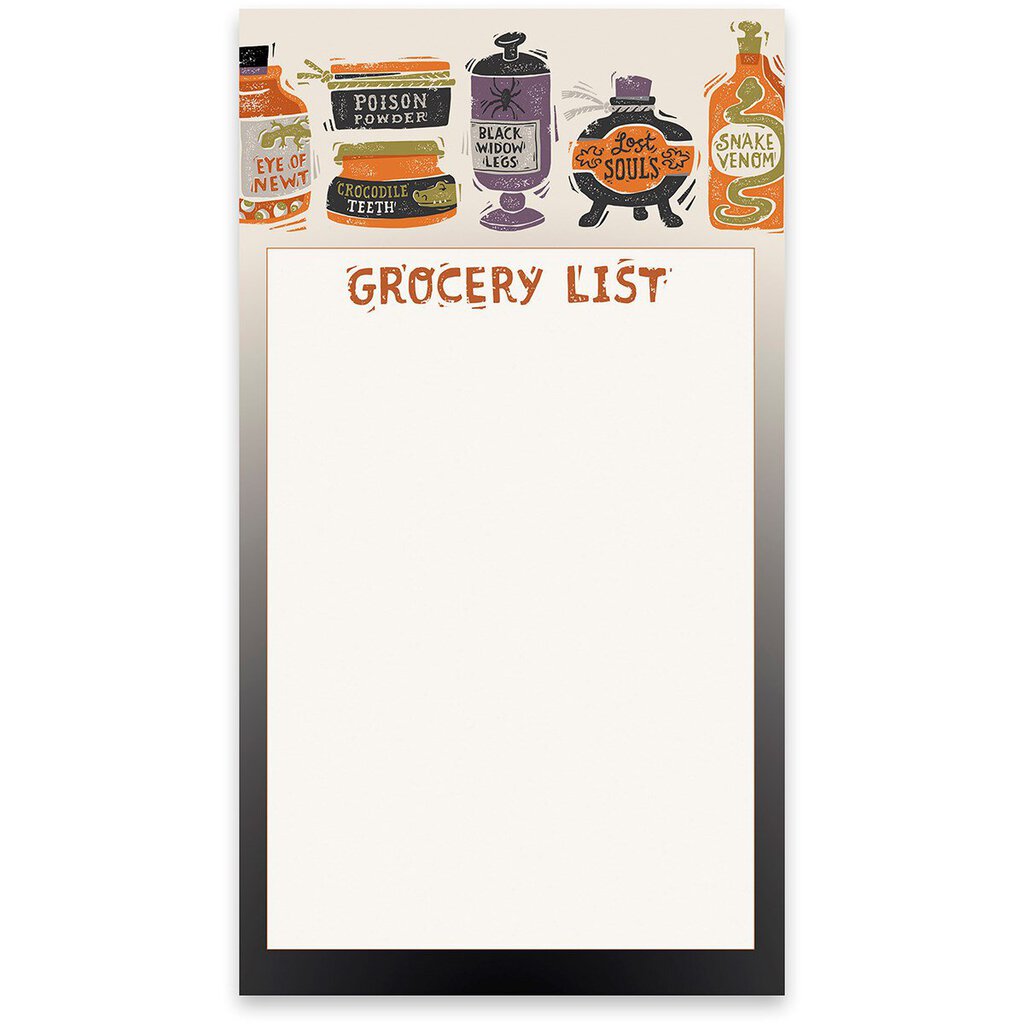 NEW Notepad Lg - Grocery List - 109302