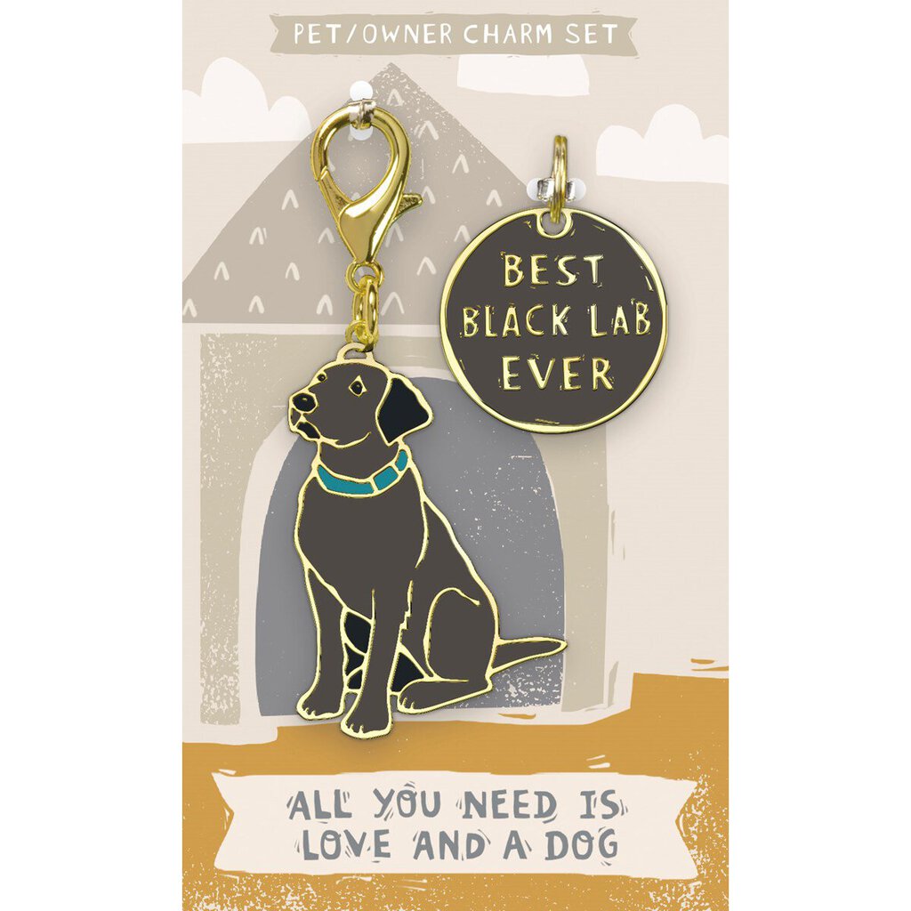 NEW Charm Set - Best Black Lab Ever - 104604