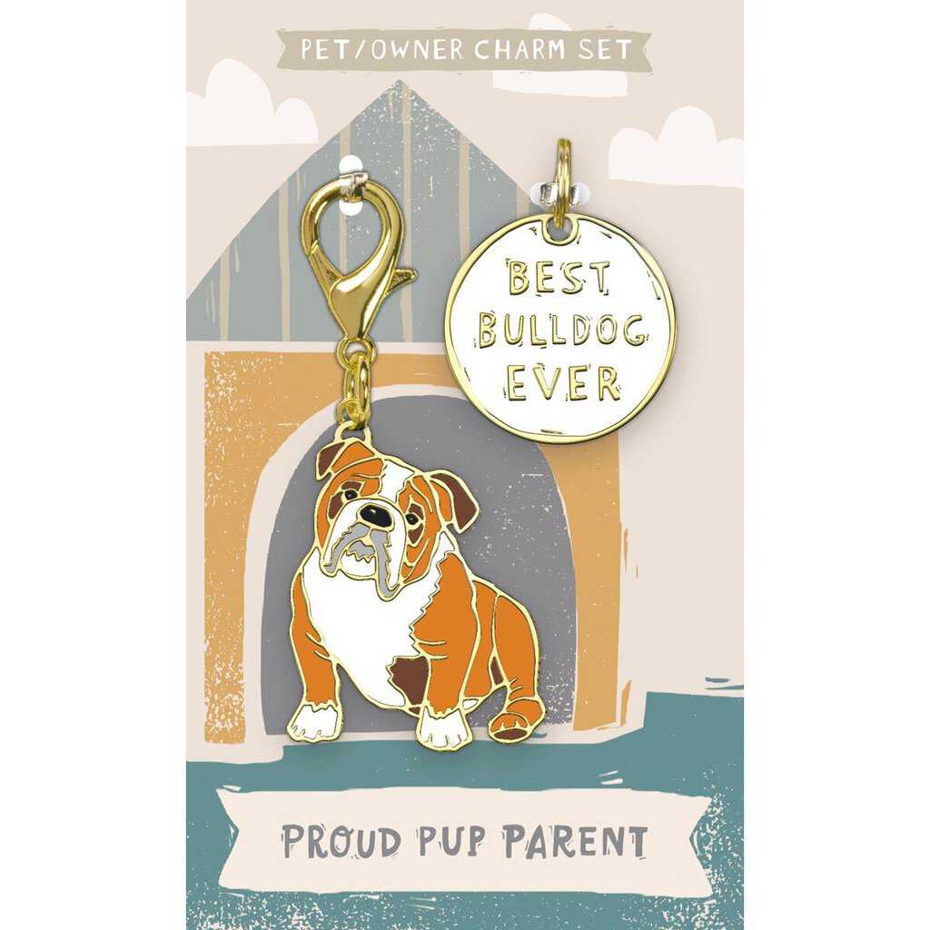 NEW Charm Set - Best Bulldog Ever - 104606