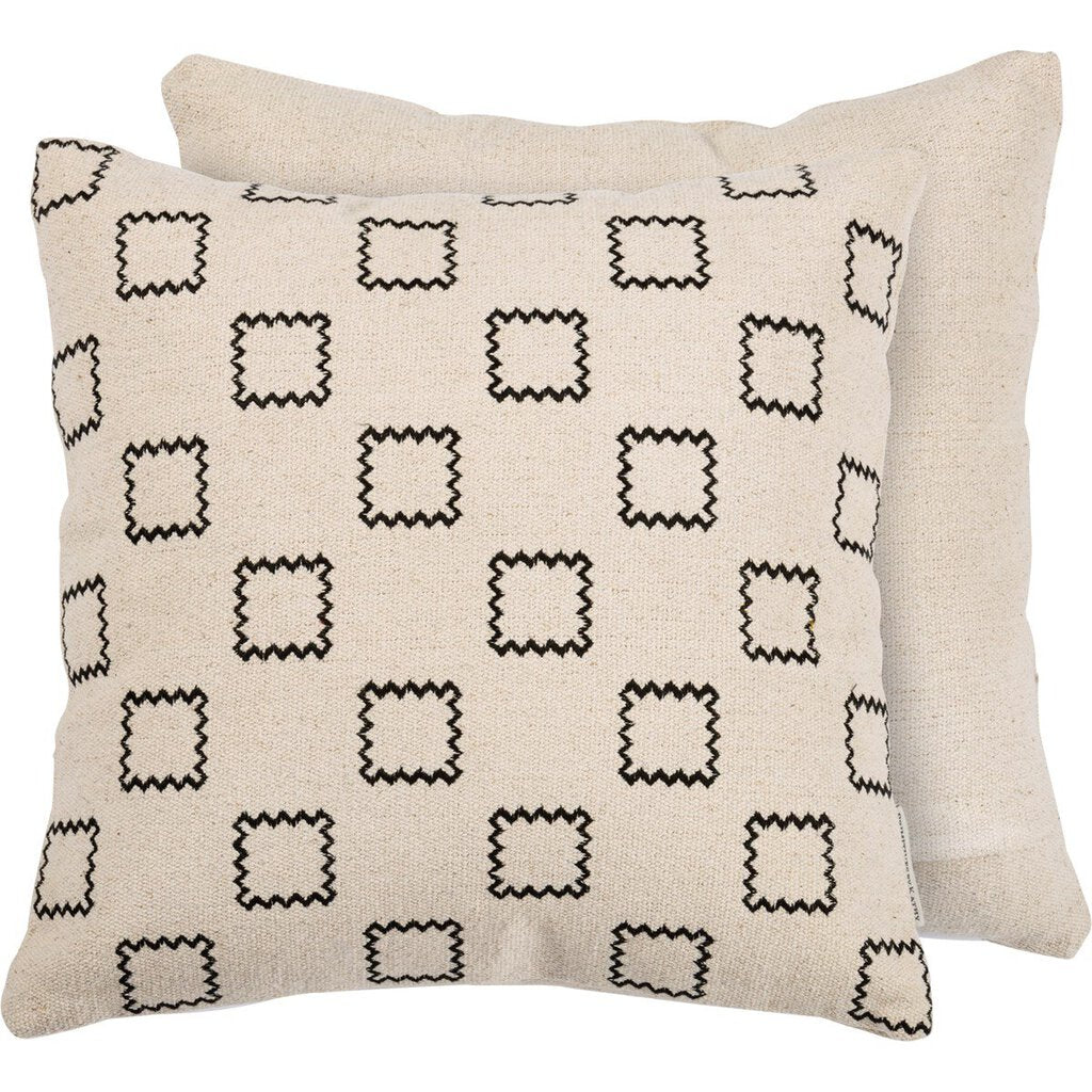 NEW Pillow - Black Square - 107897
