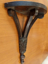 Load image into Gallery viewer, NEW Hand Carved Wood Open Wall Shelf - Thailand
