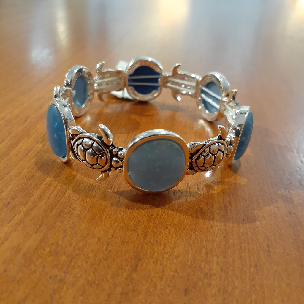 NEW Bracelet - Turtles & Glitter Resin 8005541
