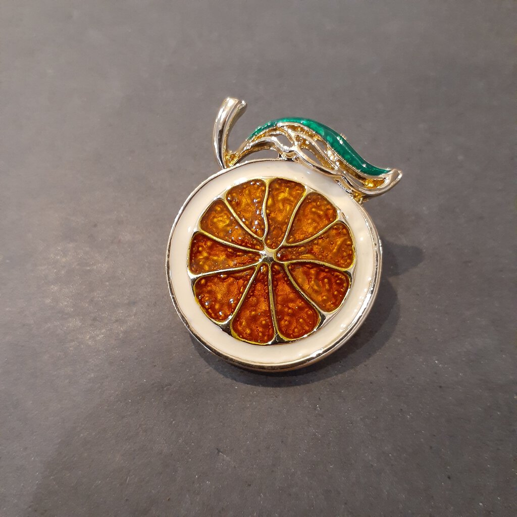 NEW Pin - Orange Slice