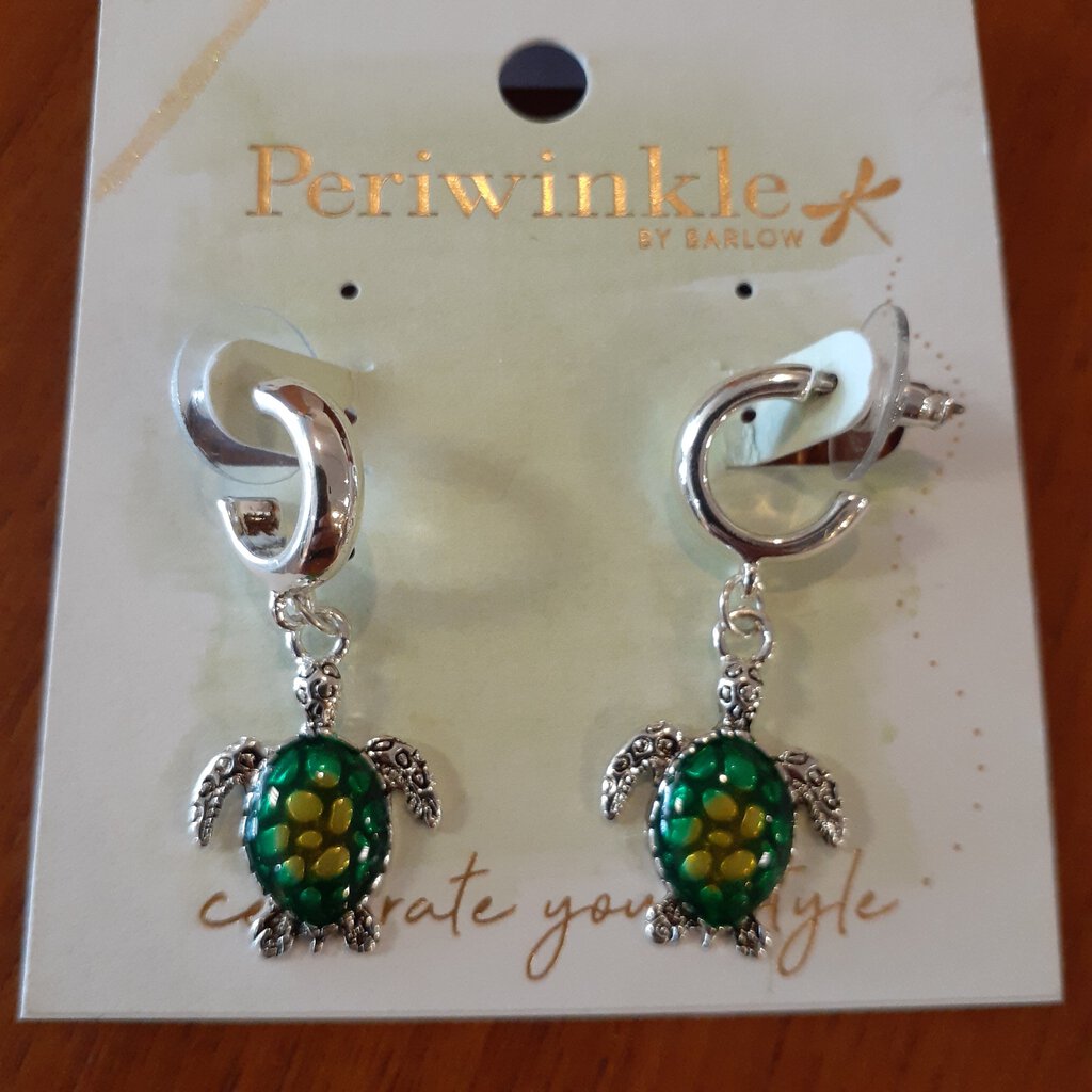 NEW Earrings - Enameled Turtles 8108222