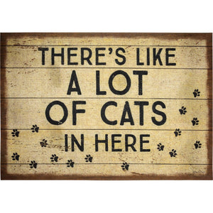 NEW Rug - There's Like A Lot Of Cats In Here - 106846