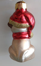 Load image into Gallery viewer, NEW Glass Dog with Gift Ornament
