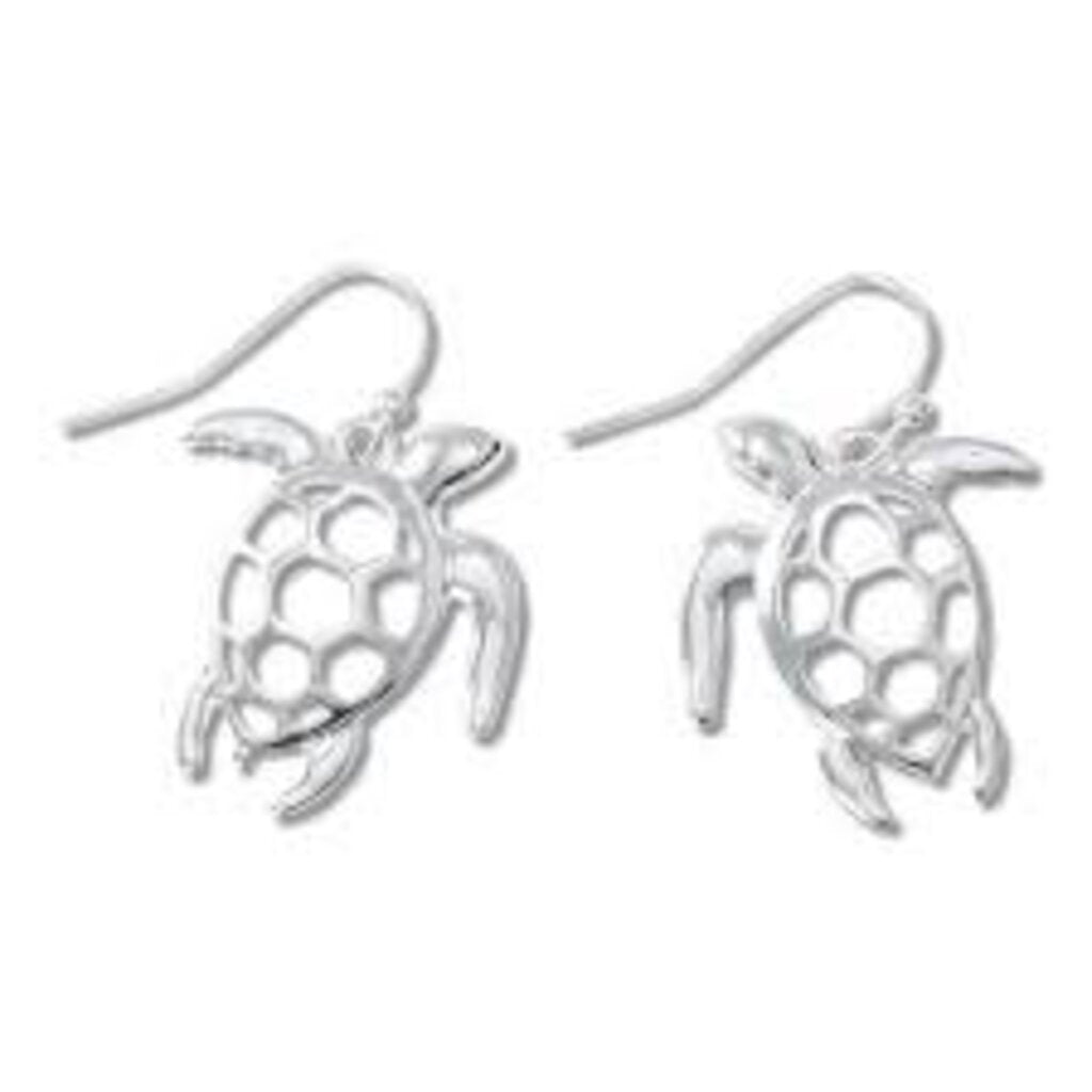 NEW Earrings - Bright Turtles Cutout Shells 8108217