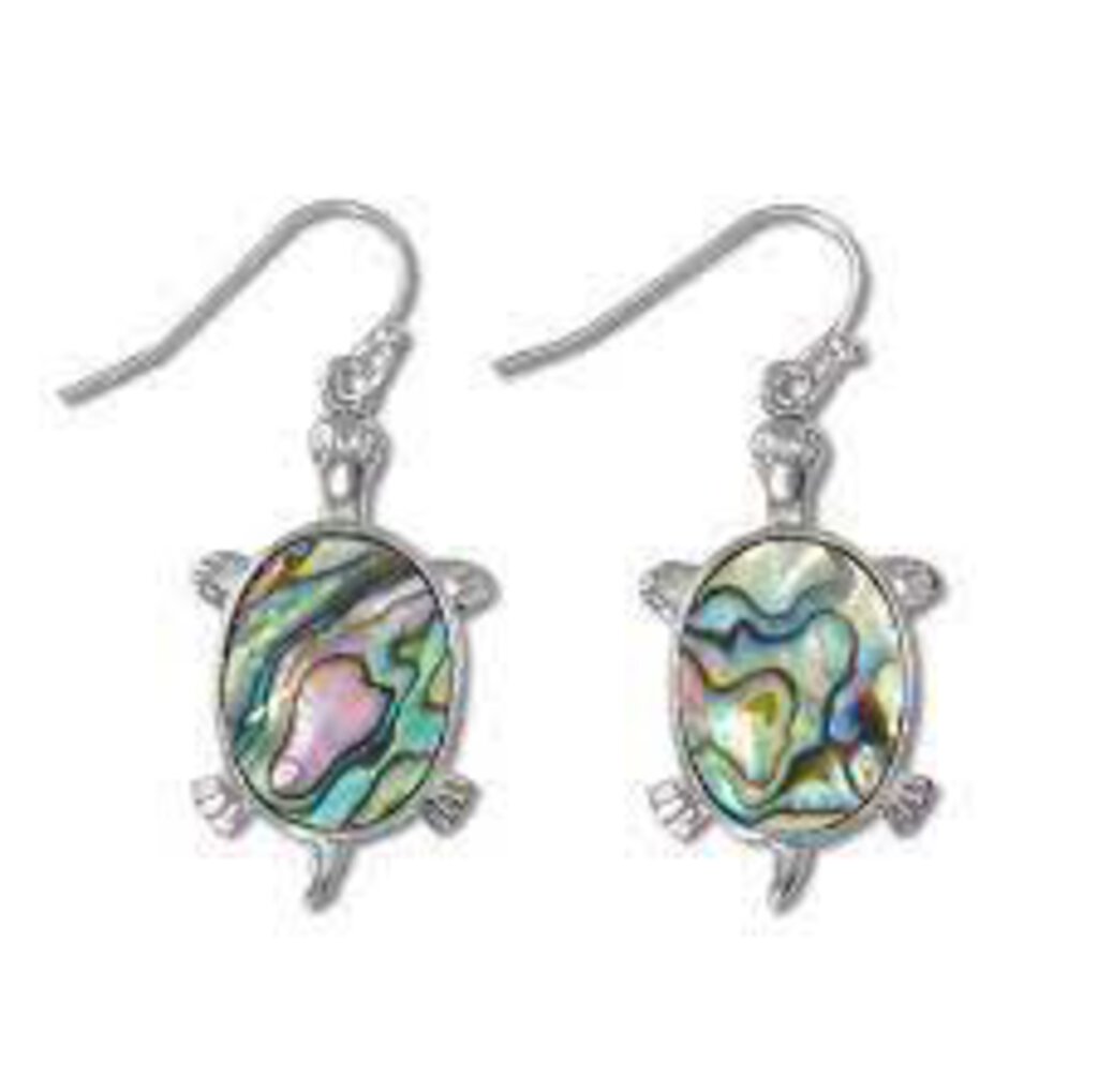 NEW Earrings - Abalone Turtle 8108416