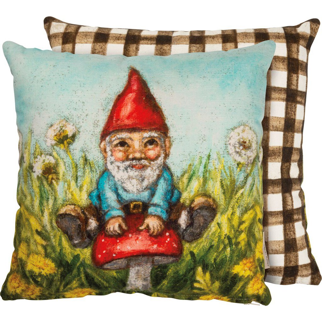 NEW Pillow - Mushroom Gnome - 109269