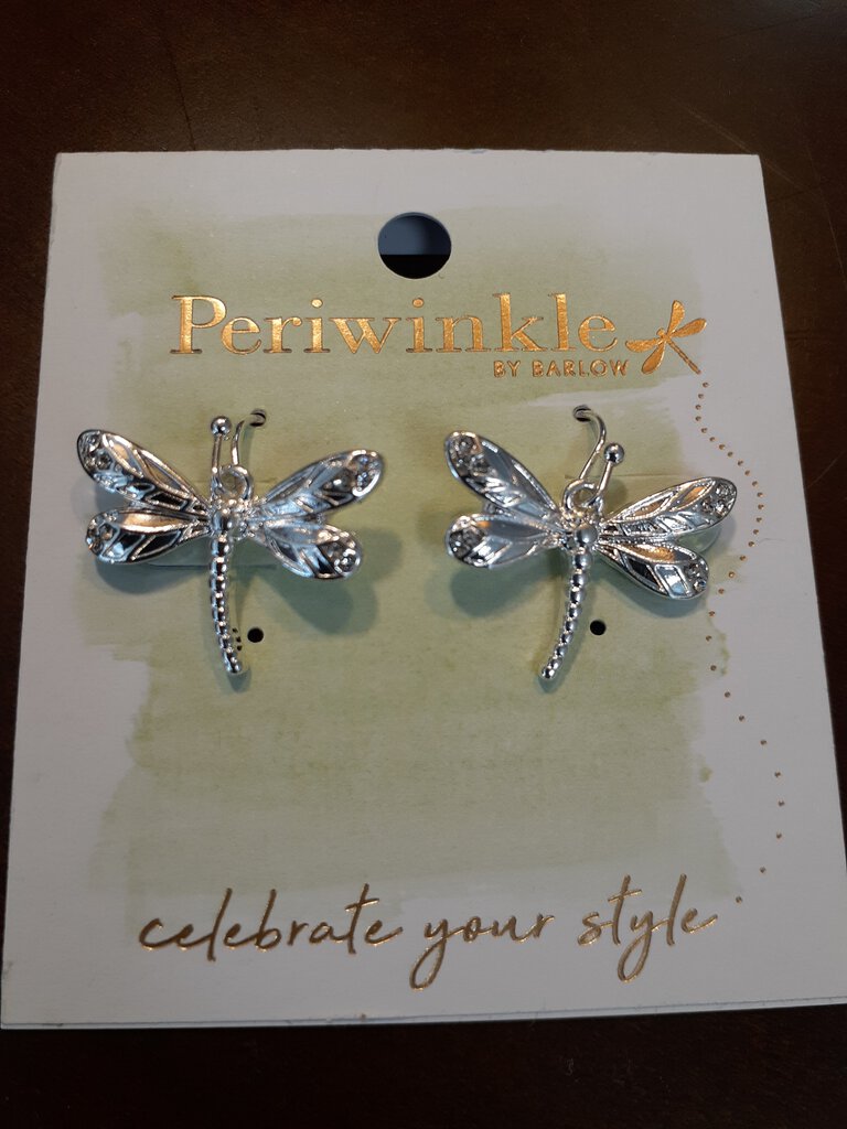 NEW Earrings - Dragonfly Crystal Wing 8108378