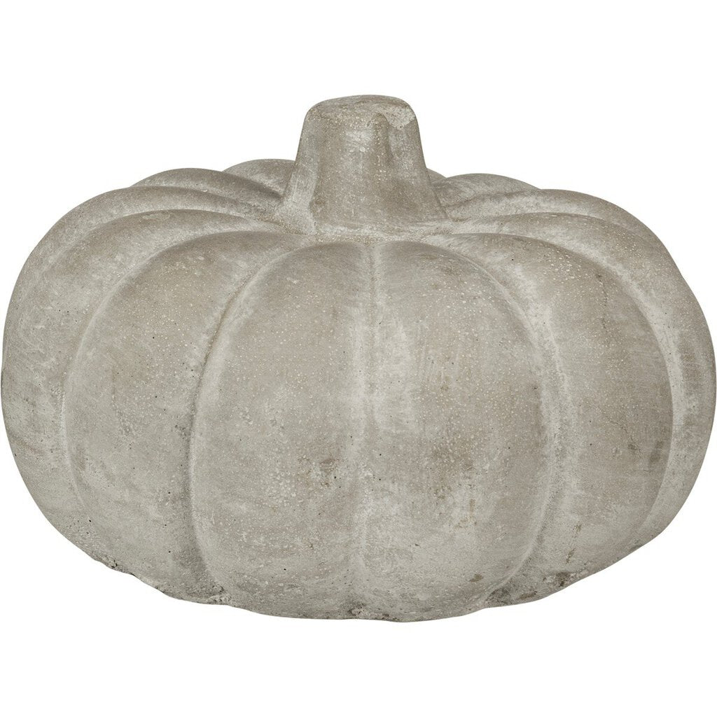 NEW Cement Pumpkin Sm - Gray - 37230