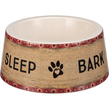 Load image into Gallery viewer, *NEW Pet Bowl Lg - Eat Sleep Bark Repeat - 106841
