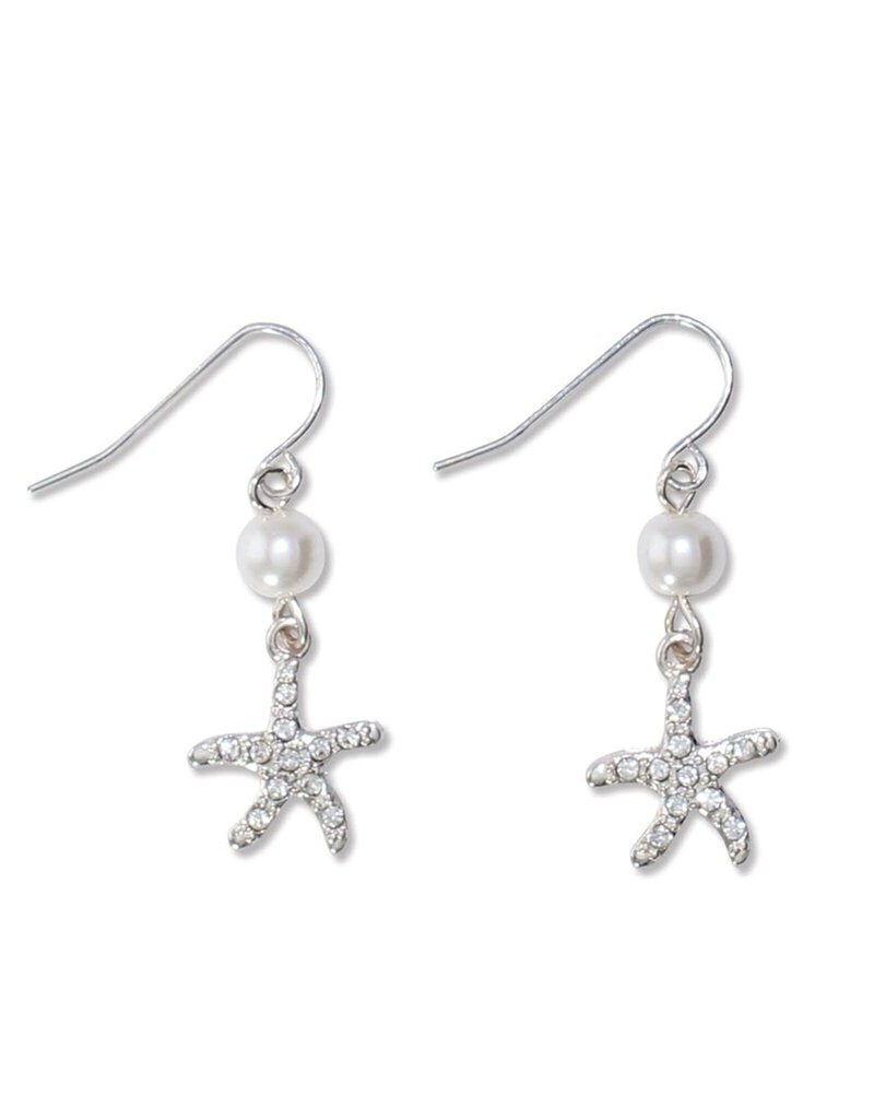 NEW Earrings - Crystal Starfish 8108342