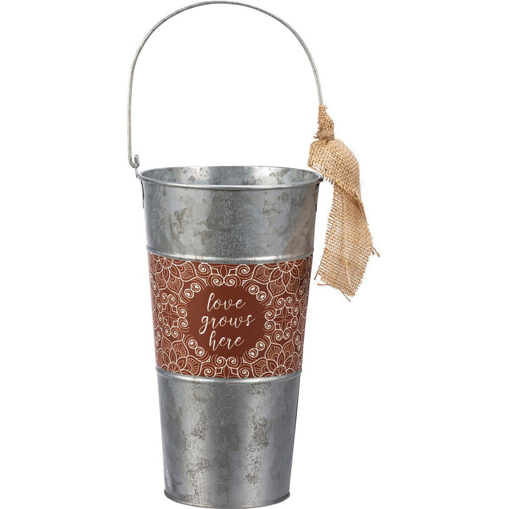 NEW Bucket - Love Grows Here - 113389