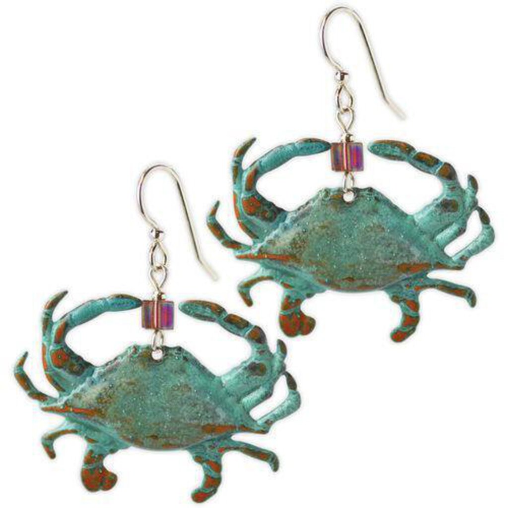 NEW Earrings - Seafarer Crab 26834