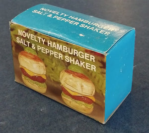 Vintage Ceramic Salt & Pepper Shakers - Hamburgers