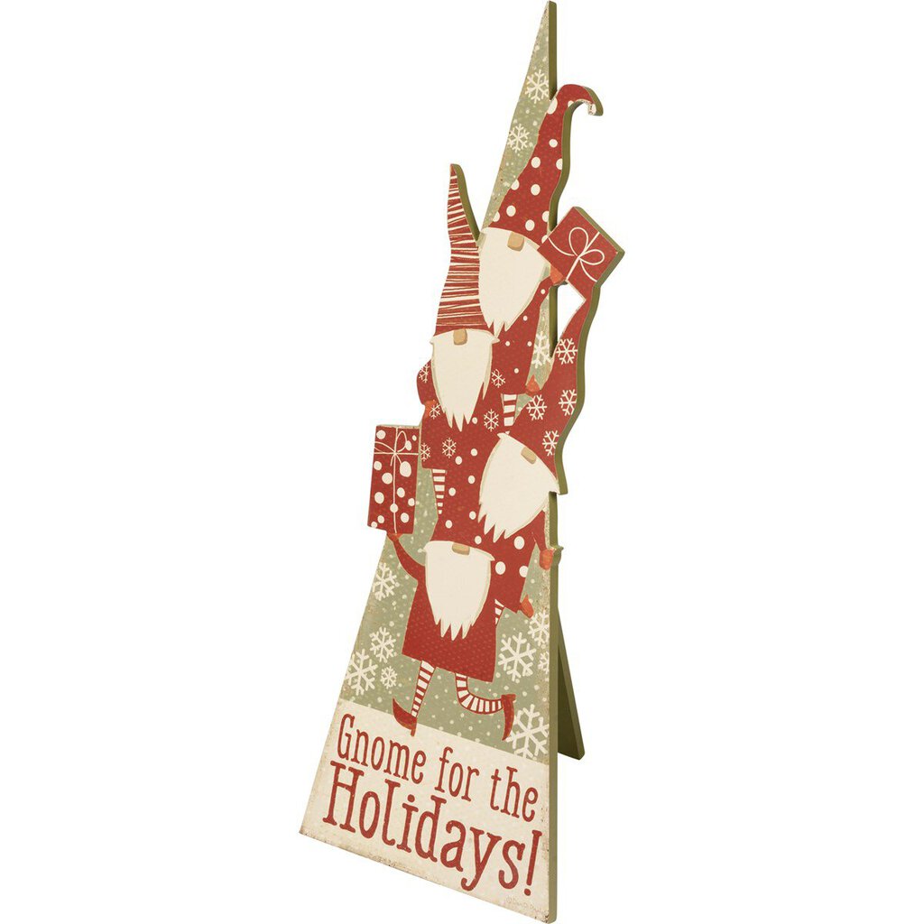NEW Porch Sitter - Gnome For The Holidays - 108393