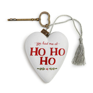 NEW You Had Me At Ho Ho Ho Art Heart - 1003480297