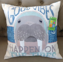 Load image into Gallery viewer, NEW 18x18 Indoor/Outdoor Climaweave Pillow - Coastal Portrait - SLCSPT
