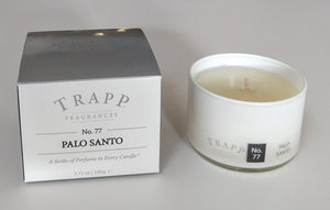 NEW Trapp Fragrances No. 77 Palo Santo 3.75oz. Poured Candle