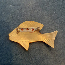 Load image into Gallery viewer, NEW Pin - Stamped Metal Fish Two Tone
