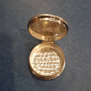 Pillbox - Small Thai Silver Circle