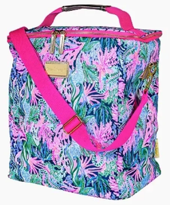 NEW Lilly Pulitzer Wine Carrier - Bringing Mermaid Back