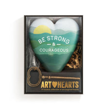 Load image into Gallery viewer, NEW Be Strong Art Heart - 1003480380

