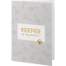 Load image into Gallery viewer, NEW Greeting Card - Keeper Of My Heart - 114798
