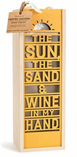 Load image into Gallery viewer, NEW The Sun &amp; Sand Lantern Wine Box 1004080232

