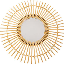 Load image into Gallery viewer, NEW Mirror Lg - Rattan Sunburst - 114043
